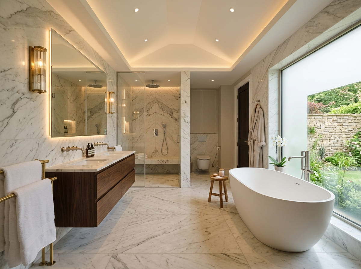 Custom Bathroom Renovation in Port Arthur